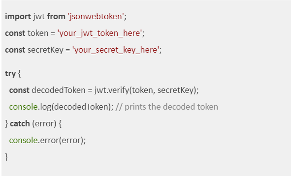 React Authentication JWT